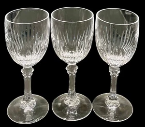 Cristal D'arques-Durand CRA24 Muster 3er Set Cordial Gläser 3 oz 4,75" hoch - Bild 1 von 6