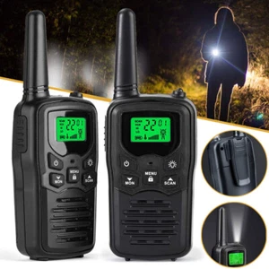 Walkie Talkie Funkgeräte 10KM 22 Kanäle Handfunkgerät Sprechfunkgeräte mit VOX - Zdjęcie 1 z 12
