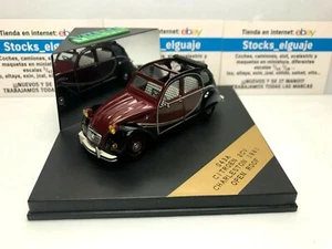 VITESSE 1/43 DIECAST CITROEN 2CV CHARLESTON 1981 OPEN ROOF LIMITED EDITION CAR - Imagen 1 de 5