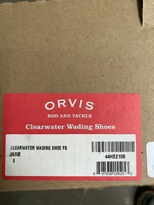 ORVIS CLEARWATER WADING SHOES, SIZE 8, Used In Excellent Condition - Picture 1 of 9