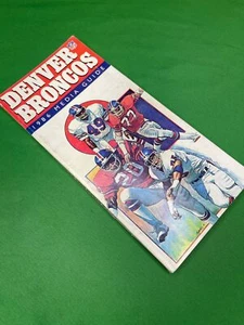 NFL Denver Broncos Vintage 1986 Media Guide Press Book Collectable - Picture 1 of 2