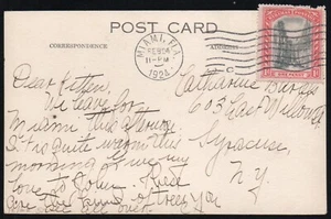 Bahamas 1924 Queen's Staircase Scott 33 photo postcard silk cotton tree postcard - Picture 1 of 2