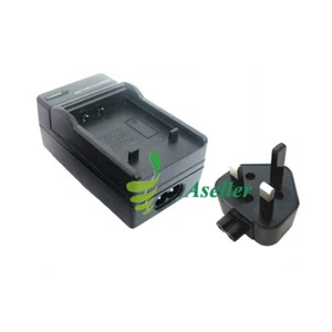 Battery Charger For Panasonic NV-GS80 NV-GS85 NV-GS90 NV-GS120 NV-GS150 NV-GS200 - Picture 1 of 4