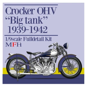 1/9scale Fulldetail Kit : Crocker OHV "Big tank" 1939-1942 - Picture 1 of 14