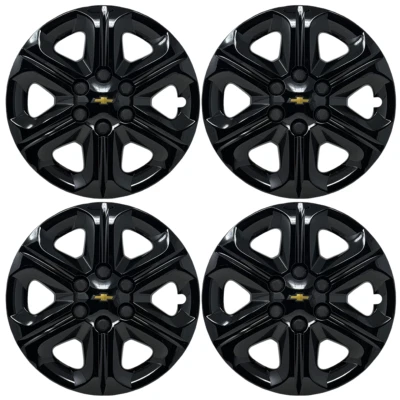 Hubcap for Chevrolet Traverse 2009-2017 Genuine OEM 17-in Custom Black Set 3284 - Image 1 of 4
