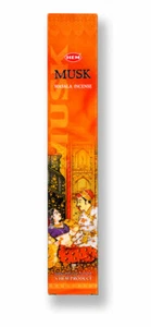 HEM Musk Natural Masala Hand Rolled Incense Sticks Contents 12 Sticks - Picture 1 of 1