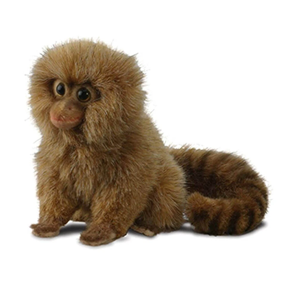 Hansa Pygmy Marmoset Monkey Realistic Cute Soft Animal Plush Toy 15cm