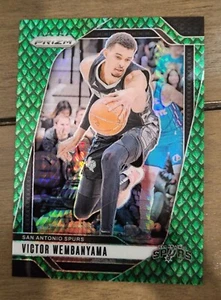 Victor Wembanyama 2024-25 Prizm #172 China Jade Dragon Scale Prizm /48 - Picture 1 of 2