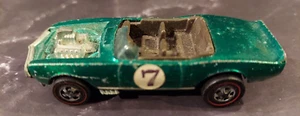Vintage 1969 Hot Wheels, "Light My Firebird", Green Number 7, Redline - Picture 1 of 4