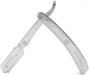 Parker SRX Heavy Duty Professional Stainless Steel Straight Edge Barber Razor - Picture 1 of 6