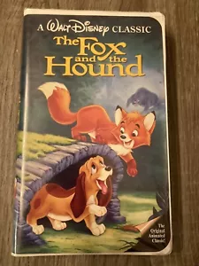 RARE: Walt Disney Classic The Fox and the Hound (VHS 2041) Black Diamond Edition - Picture 1 of 3