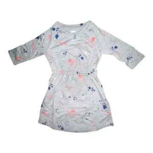 Gymboree Gray Paint Splatter Dress Multicolor Lightweight Small NWT - Picture 1 of 6