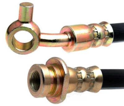 前右制动软管适用于 1989 - 1993 年日产 240SX 1990 1991 1992 Raybestos — 第 1/2 张图片