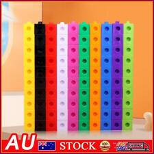 100 Piece Counting Blocks Best Gifts Number Blocks for Boys Girls (100pcs)