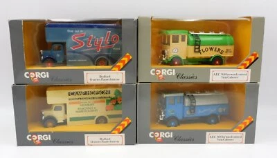 Corgi Classics lot of 4 trucks scale 1:50 C945/1, C945/4, C953/6 e C953/9 - Immagine 1 di 4
