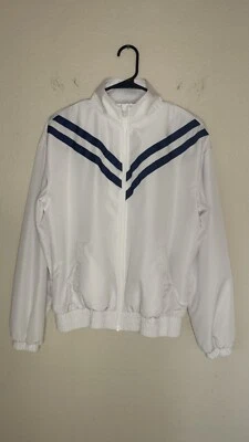 Small Zyia Active Women's Jacket White W/black Stripe - Image 1 of 4