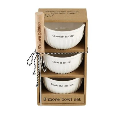 Mudpie - S'more Bowl Boxed Set - 48500212 - Image 1 of 2
