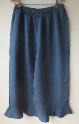 Pantalones FLAX Designs 1G y 2G NUEVO SIN ETIQUETAS Falda de Cama Bloomers DENIM Foto 1 de 4