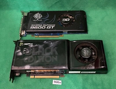 XFX Black Edition Video Card & GeForce 9600 GT Video Card. - Image 1 of 4