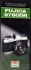 Original Fujica St605n Camera Brochure 1978 Edition - Excellent