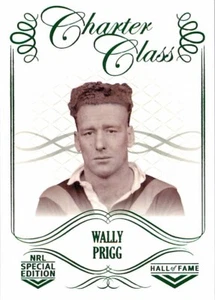 2018 CHARTER CLASS NRL Card WALLY PRIGG Glory - Picture 1 of 2