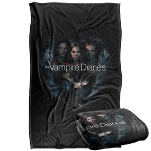 Vampire Diaries Hearts Desire Silky Touch Super Soft Throw Blanket - Picture 1 of 8