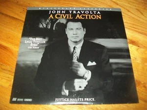 A CIVIL ACTION Laserdisc LD WIDESCREEN FORMAT BRAND NEW RARE JOHN TRAVOLTA! - Picture 1 of 1