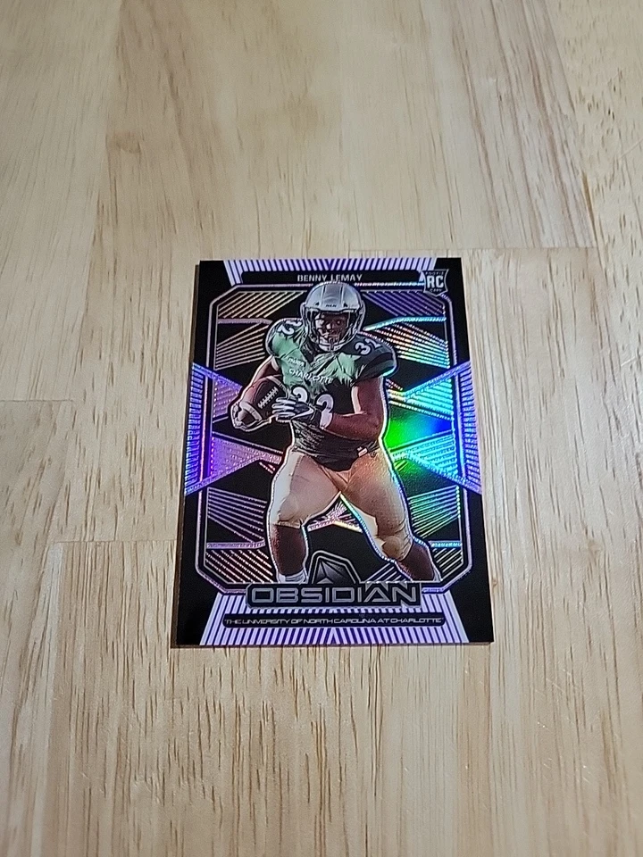 2020 Obsidian Draft Picks BENNY LEMAY Purple Electric Etch /49 #42 Rookie RC SP - Image 1 of 4