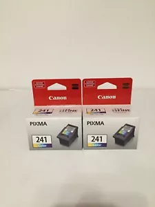 2 - Genuine Canon CL241 color ink CL 241 Lot of 2 NEW - Picture 1 of 2