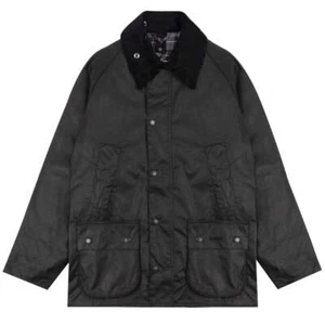 Barbour Bedale Wax Jacket Black - Picture 1 of 10