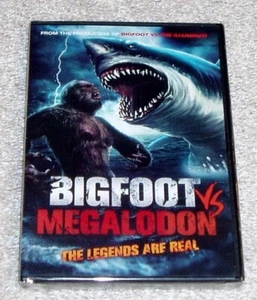 Bigfoot vs Megalodon DVD Cult Action Horror Campy Comedy B Movie FUN NEW - Picture 1 of 1
