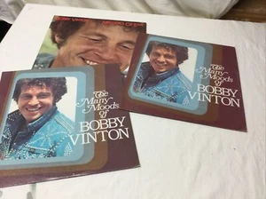 The Many Moods Of Bobby Vinton Columbia Albums 3 Vinyl Albums - Foto 1 di 5
