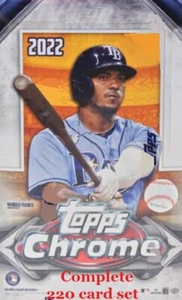 2022 Topps Cromo Juego completo de 220 tarjetas - Imagen 1 de 1