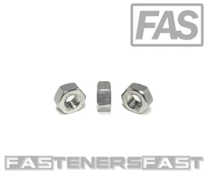 (25) 1/4-20 Edelstahl Top Sicherungsmuttern vorherrschendes Drehmoment Sechskantmuttern 1/4-20 - Bild 1 von 4