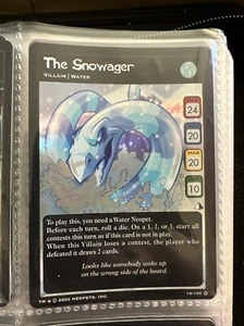 Neopets TCG The Snowager 16/100 Lost Desert Holo Foil 2005 - Picture 1 of 1