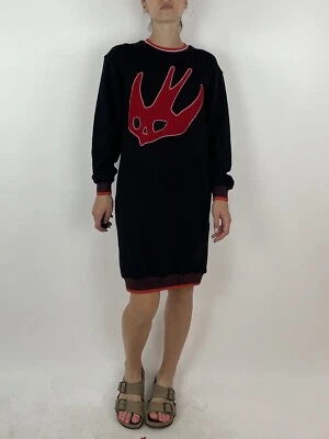 Alexander McQueen Cotton Sweatshirt Dress With Logo Size XS - Image 1 of 4