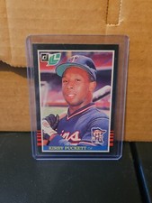1985 Donruss Leaf KIRBY PUCKETT #107 Minnesota Twins Rookie Card RC