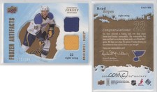 2008-09 Upper Deck Artifacts Frozen Jersey Dual /199 Brad Boyes #FAD-BB