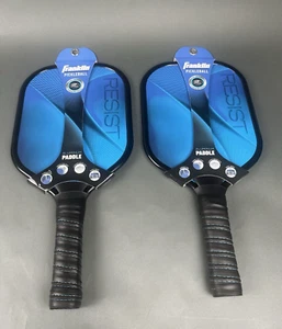 Two Franklin Resist Pickleball Paddles Aluminum Paddle in BLUE (BRAND NEW) - Picture 1 of 7