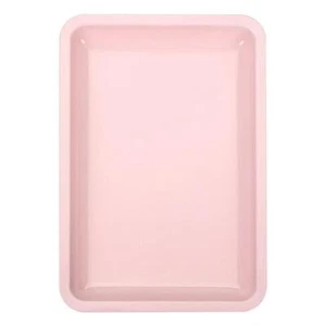 Serving Tray Stainless Steel Medium Modern Multicolor Rectangle Novelty Solid - Picture 1 of 28