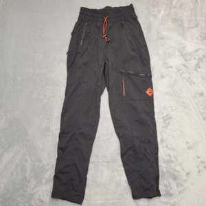 Afro x REI Co Op Pant Womens 2 Black Orange Hiking Cargo Nylon Performance Blend - Picture 1 of 15