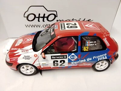 Ottomobile Citroen Saxo VTS #62 Sebastian Loeb RAC Rally 2000 1/18 OT978 - Immagine 1 di 2