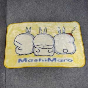 MashiMaro Plush Blanket Throw Cute Bunny Cartoon Character Vintage Soft Lovey - Picture 1 of 17