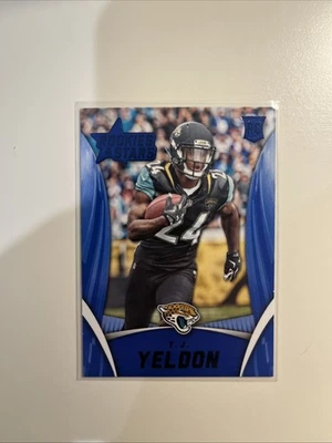 2015 Panini Rookies & Stars - Rookies T.J. Yeldon #115 Longevity Blue (RC) - Image 1 of 2