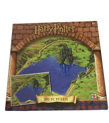 Rompecabezas Harry Potter 2001 vintage 550 piezas terrenos y castillo de la escuela Hogwarts Foto 1 de 4