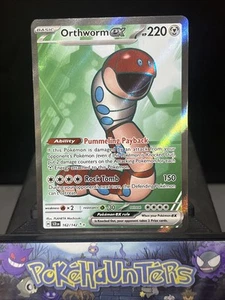 Pokemon Card Orthworm Ex 162/142 Stellar Crown Super Rare NM - Picture 1 of 2