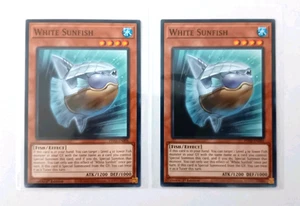 2x Yugioh Card White Sunfish PHNI-EN006 1st Edition NM - Picture 1 of 2