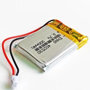 3.7V 300mAh 402530 Lipo Rechargeable Battery JST 2Pin 1.25/1.5/2.0/2.5 Connector - Picture 1 of 16