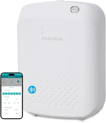 Home Waterless Aroma Diffuser – Bluetooth Smart Essential Oil Nebulizer, Fragran - Image 1 of 4