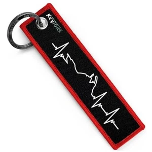  Schlüsselanhänger, Premium Qualität Schlüsselanhänger für Motorrad, Auto, ADV Adventure rot - Bild 1 von 5